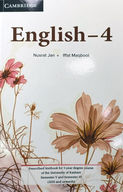 English 4 - For UG Students